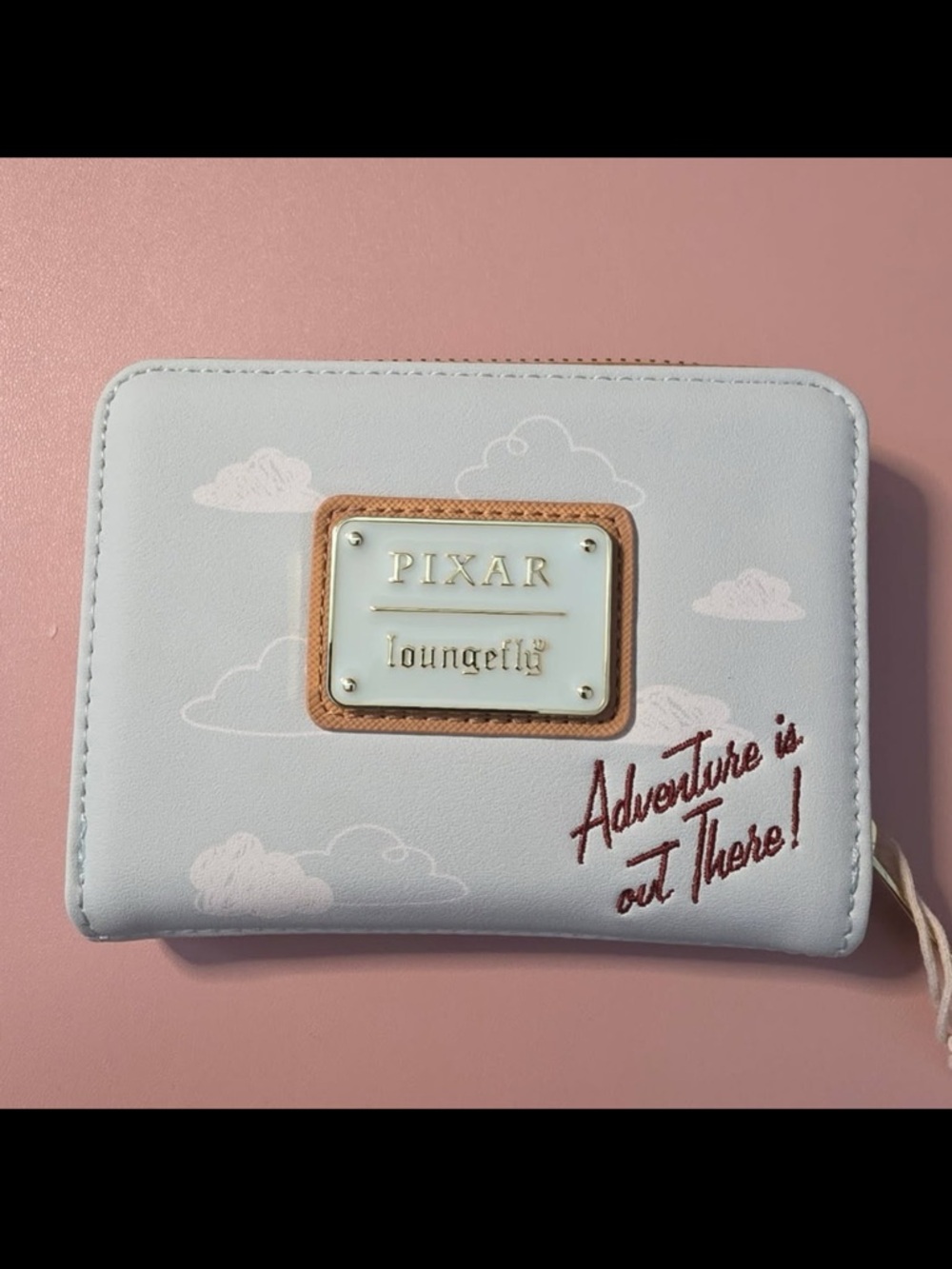 NWT Loungefly Disney Pixar Up Russell Heart Balloons Accordion Wallet - Picture 7 of 9
